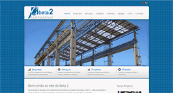 Desktop Screenshot of beta2.com.br